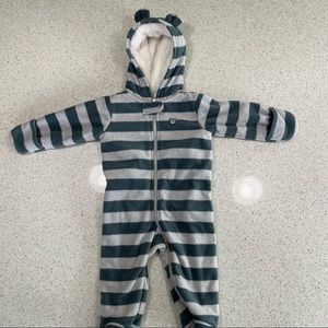 Carter’s Hooded Sherpa Baby Bear Footie Pajama